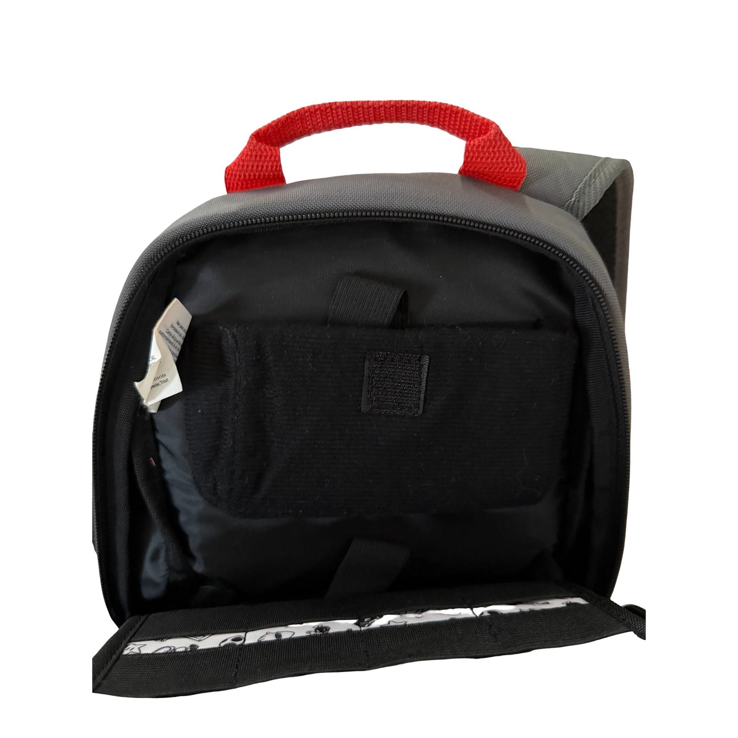 Nintendo DS Super Mario Travel Carry Case Shoulder Bag PowerA Red Gray Mario Organizer