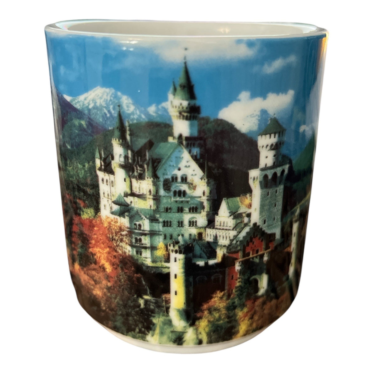 Neuschwanstein Castle Germany Scenic Souvenir Coffee Mug Ceramic 3 x 3.5 Travel Gift