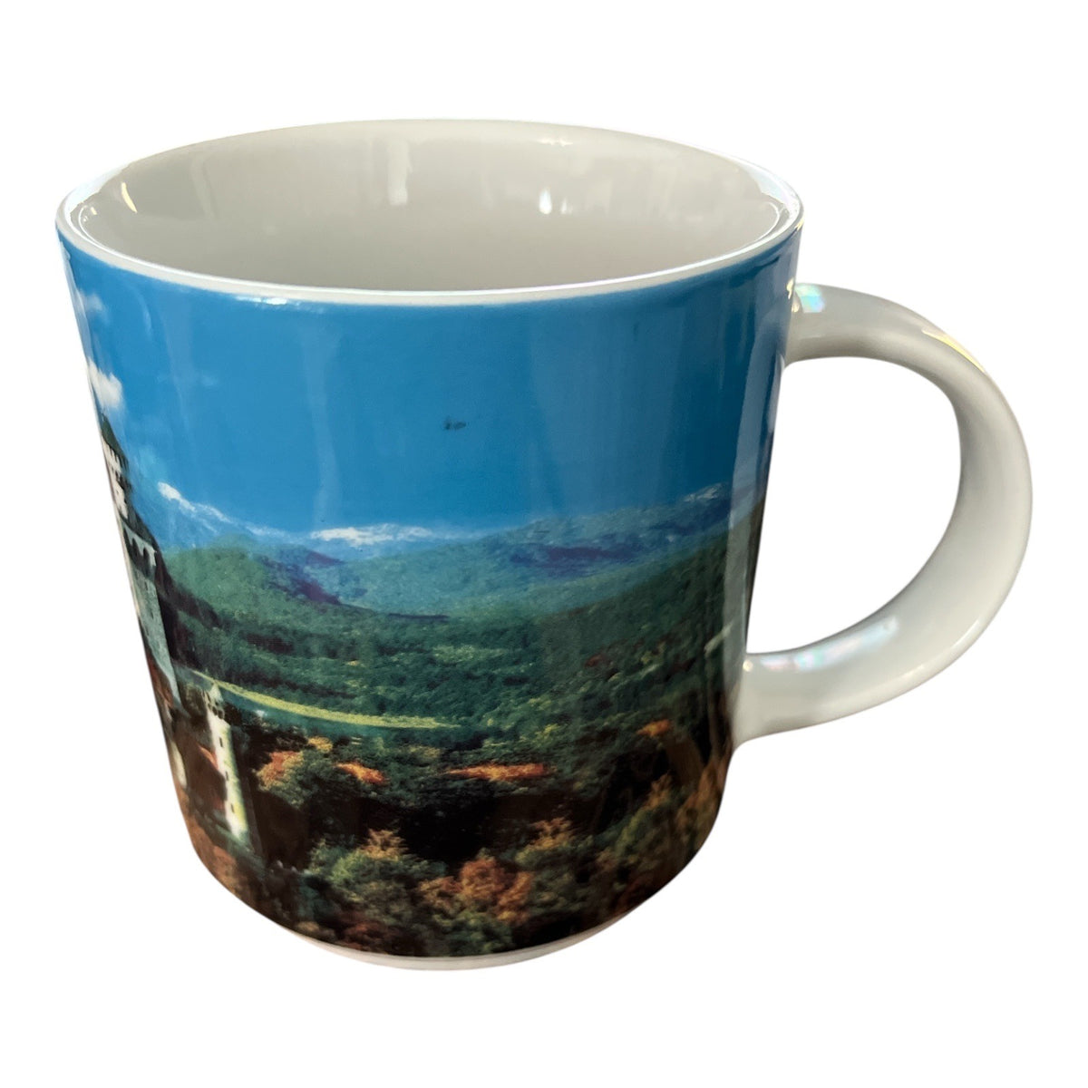 Neuschwanstein Castle Germany Scenic Souvenir Coffee Mug Ceramic 3 x 3.5 Travel Gift