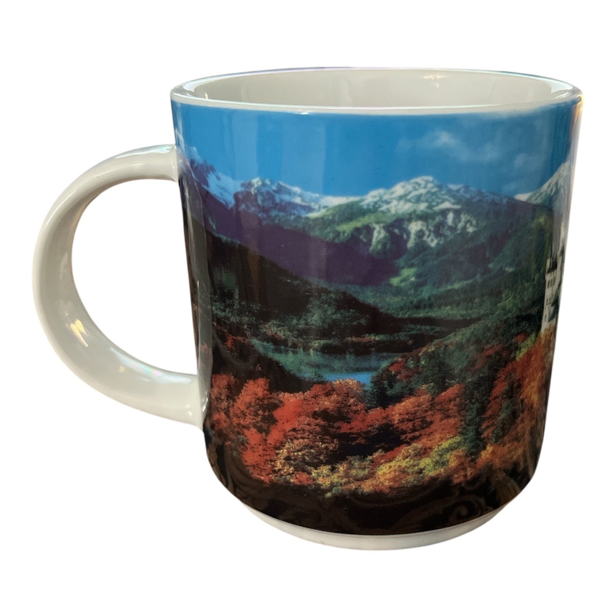 Neuschwanstein Castle Germany Scenic Souvenir Coffee Mug Ceramic 3 x 3.5 Travel Gift