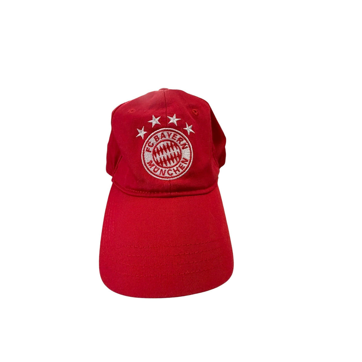 FC Bayern Munich 2016 Four Star Rekordmeister Red Adjustable Soccer Hat Cap