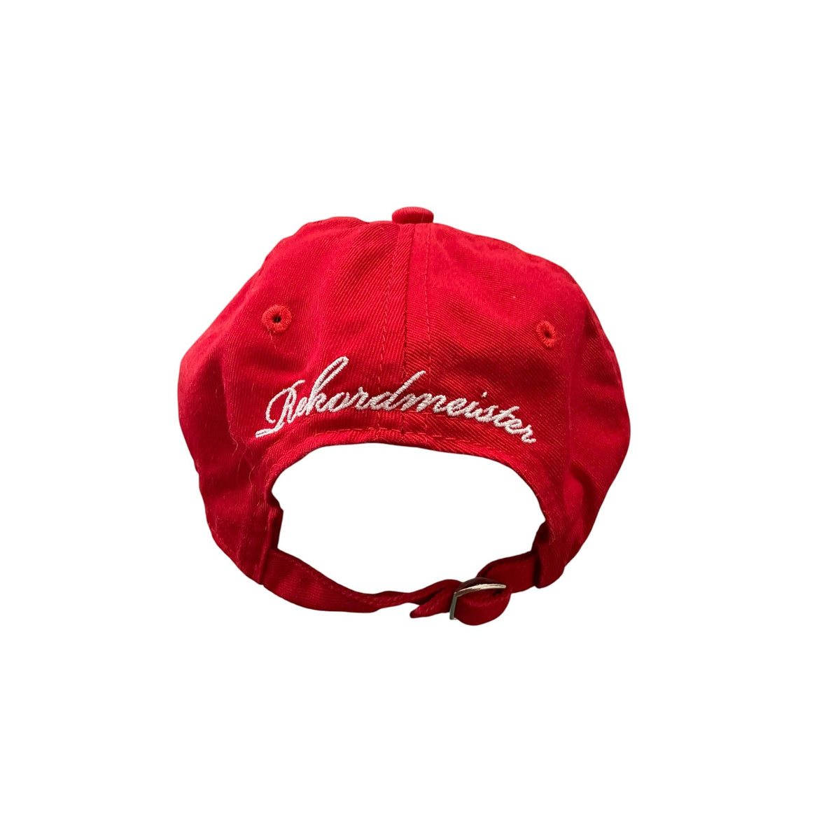 FC Bayern Munich 2016 Four Star Rekordmeister Red Adjustable Soccer Hat Cap