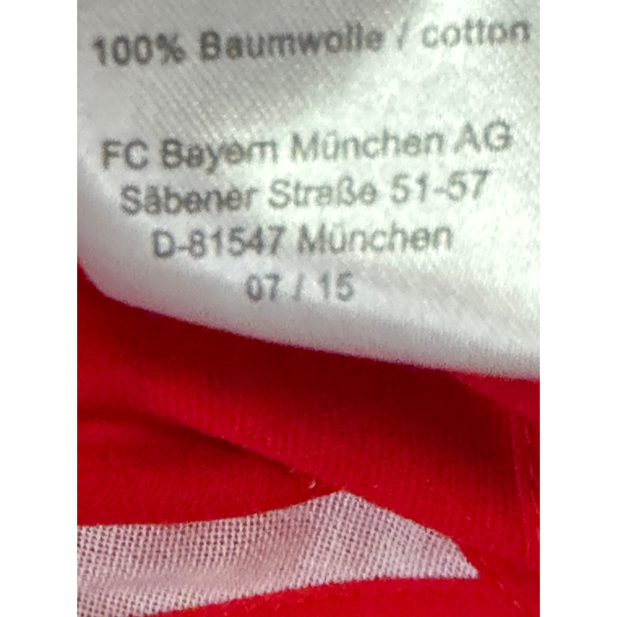 FC Bayern Munich 2016 Four Star Rekordmeister Red Adjustable Soccer Hat Cap