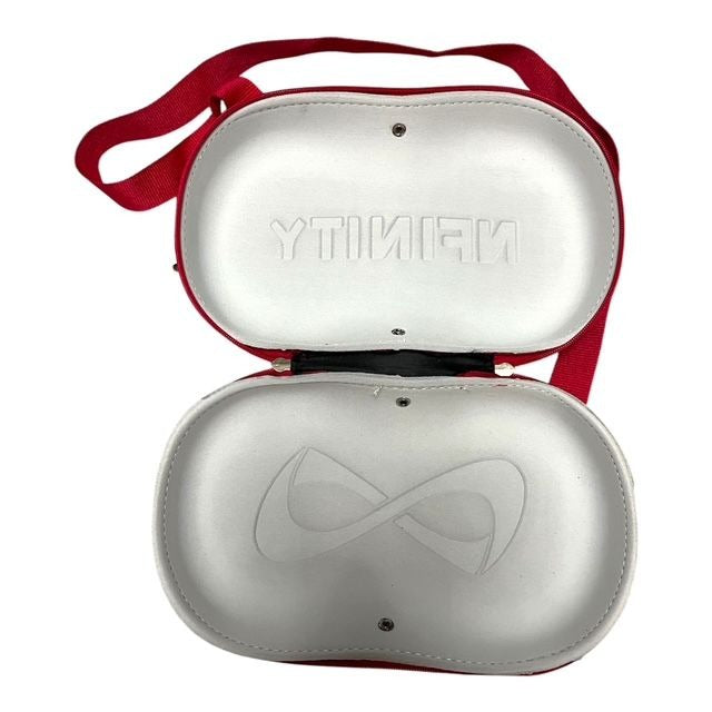 Nfinity Cheer Shoe Case – Women’s Size 7.5 – Pink Strap Travel Carrier