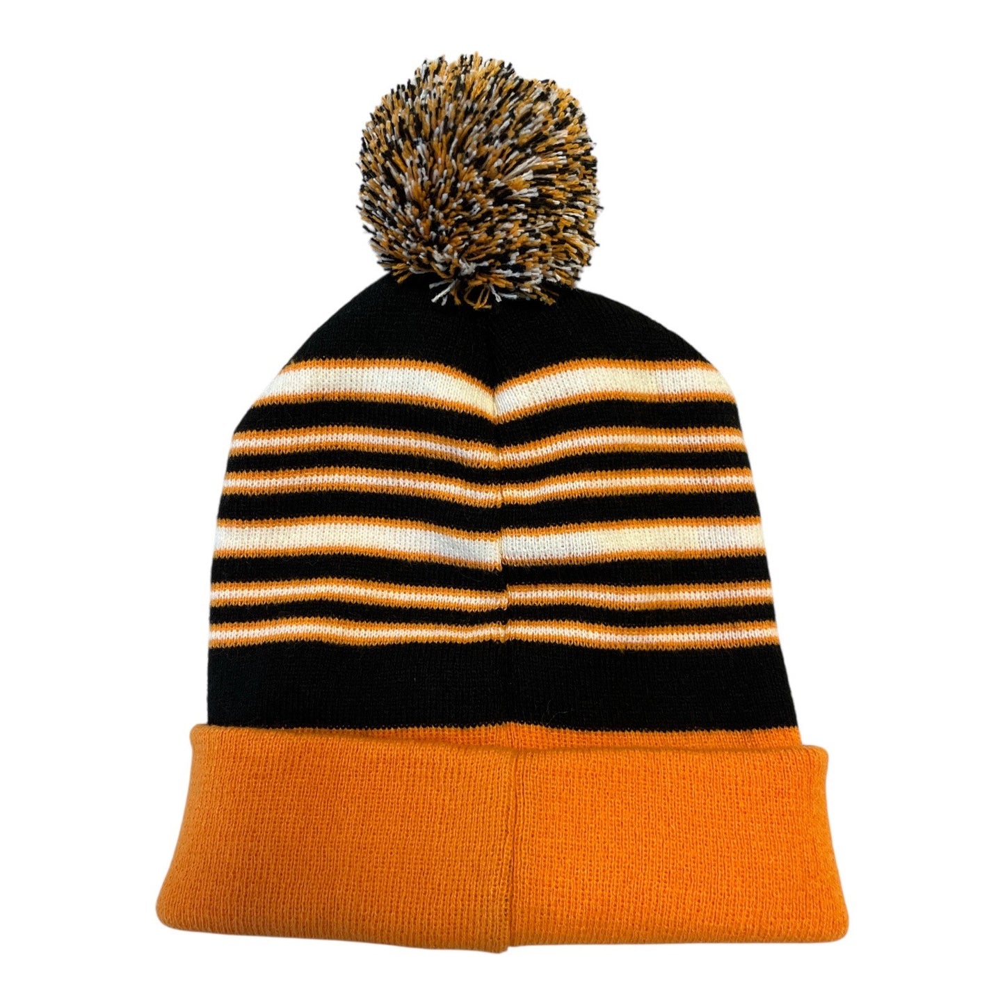 NWT NCAA Tennessee Volunteers Boys’ Beanie – Striped Knit Hat with Pom – One Size (8–20) – Late 2000s–Early 2010s