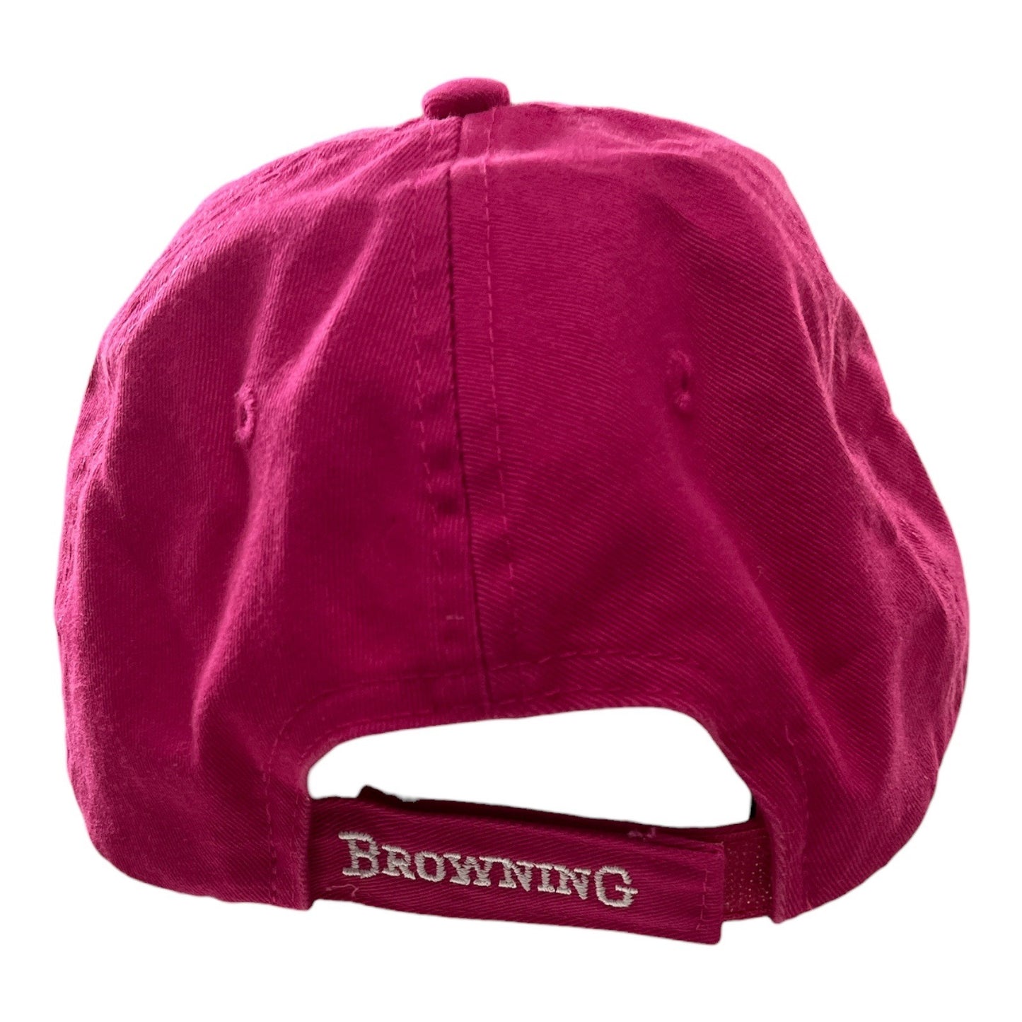 Vintage Y2K Browning Pink Cotton Baseball Cap Adjustable