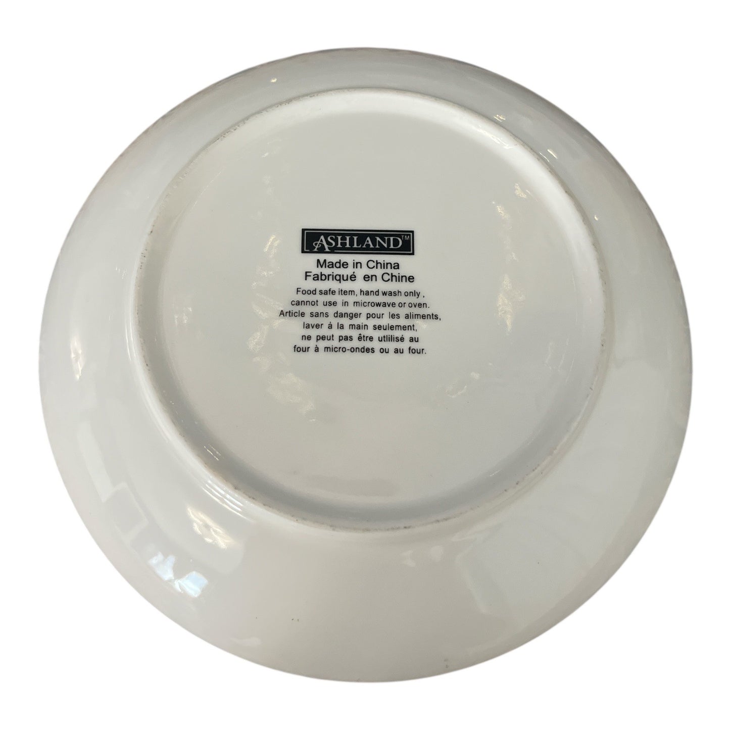 Ceramic Hanukkah Menorah Plate – 6.25"  Judaica Dish – Blue & White Festival of Lights