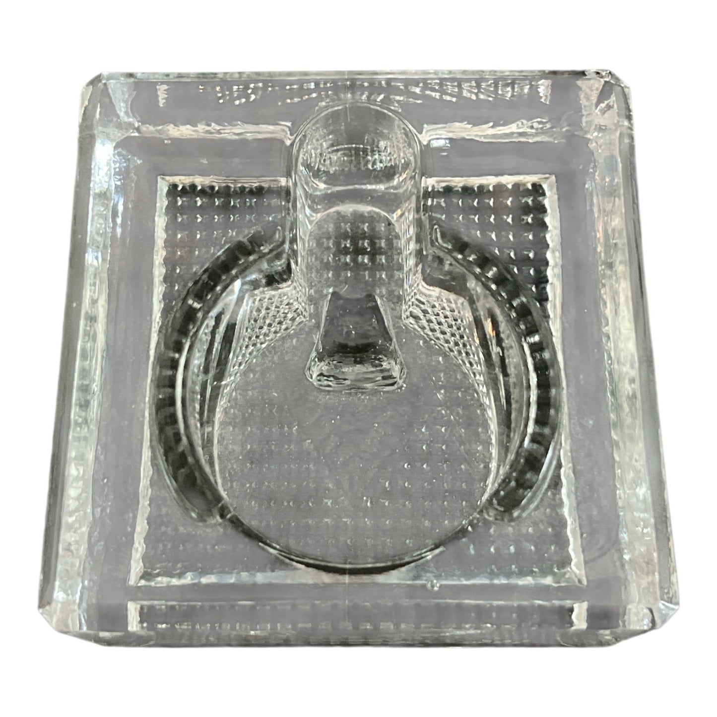 Antique Paragon Glass Inkwell – Frank A. Weeks Patent