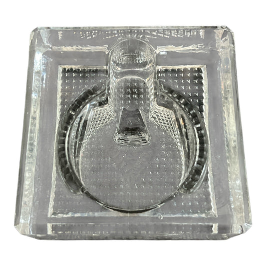 Antique Paragon Glass Inkwell – Frank A. Weeks Patent