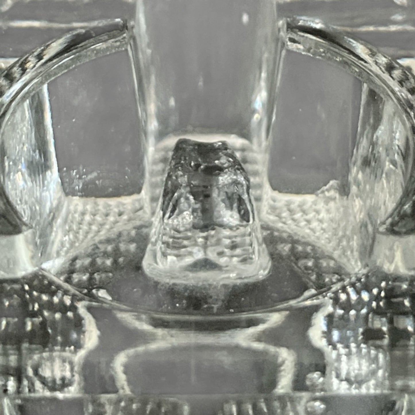 Antique Paragon Glass Inkwell – Frank A. Weeks Patent