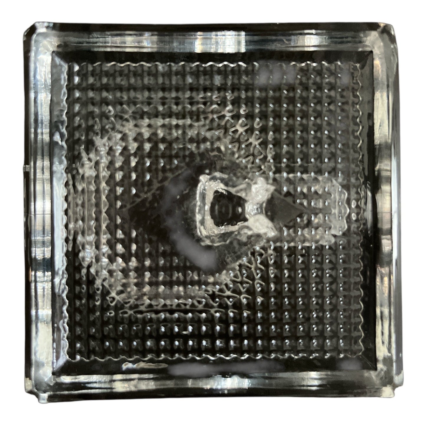 Antique Paragon Glass Inkwell – Frank A. Weeks Patent