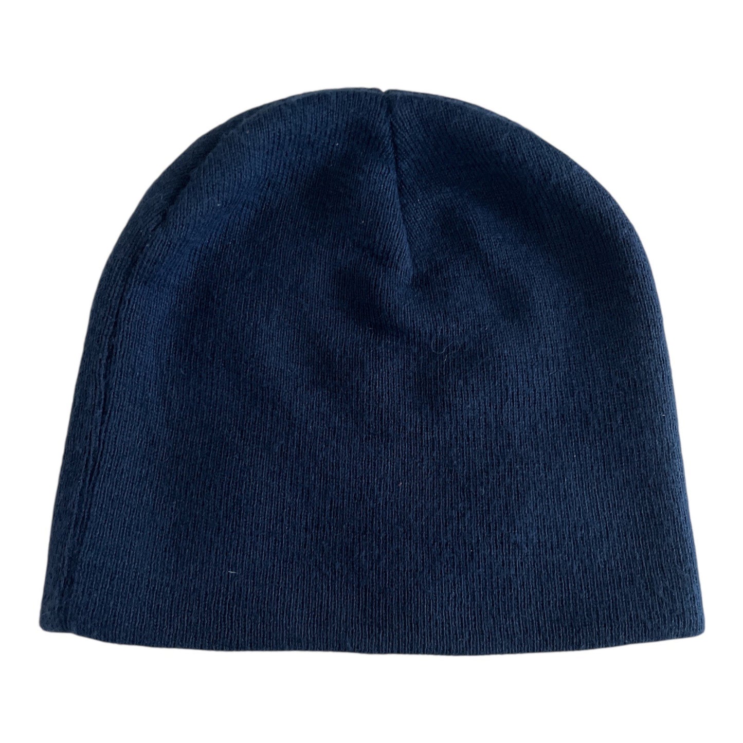 Vintage ML Caps Navy Knit Beanie with Winged Griffin Aviator Logo