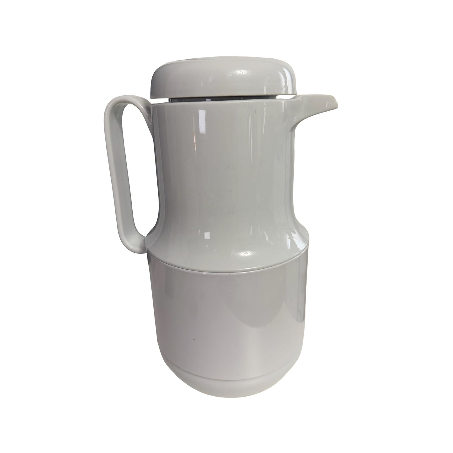 Vintage Phoenix White Thermal Carafe Coffee Pot Glass Liner Made in Taiwan R.O.C.
