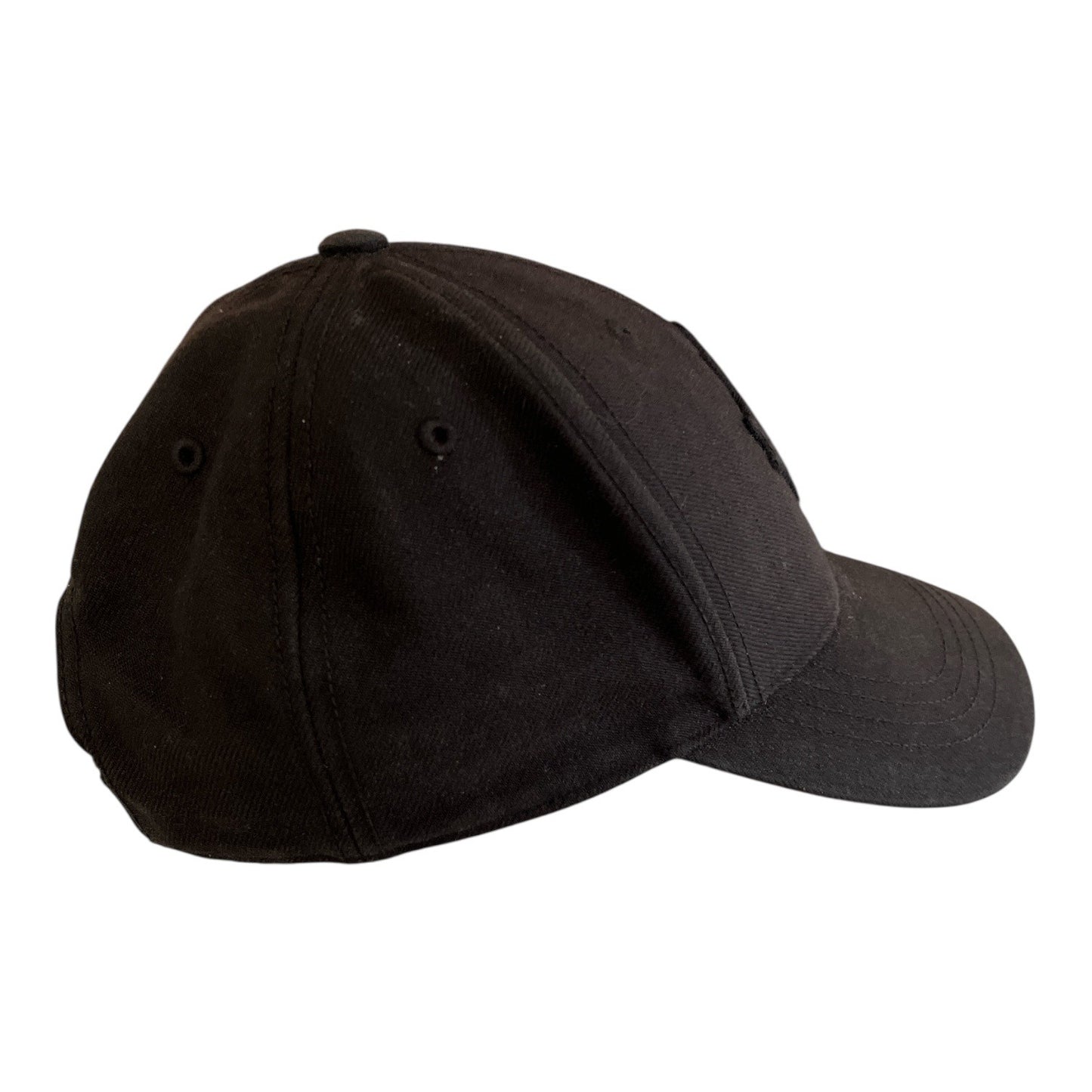 Roots Black Maple Leaf Baseball Cap Adjustable Y2K