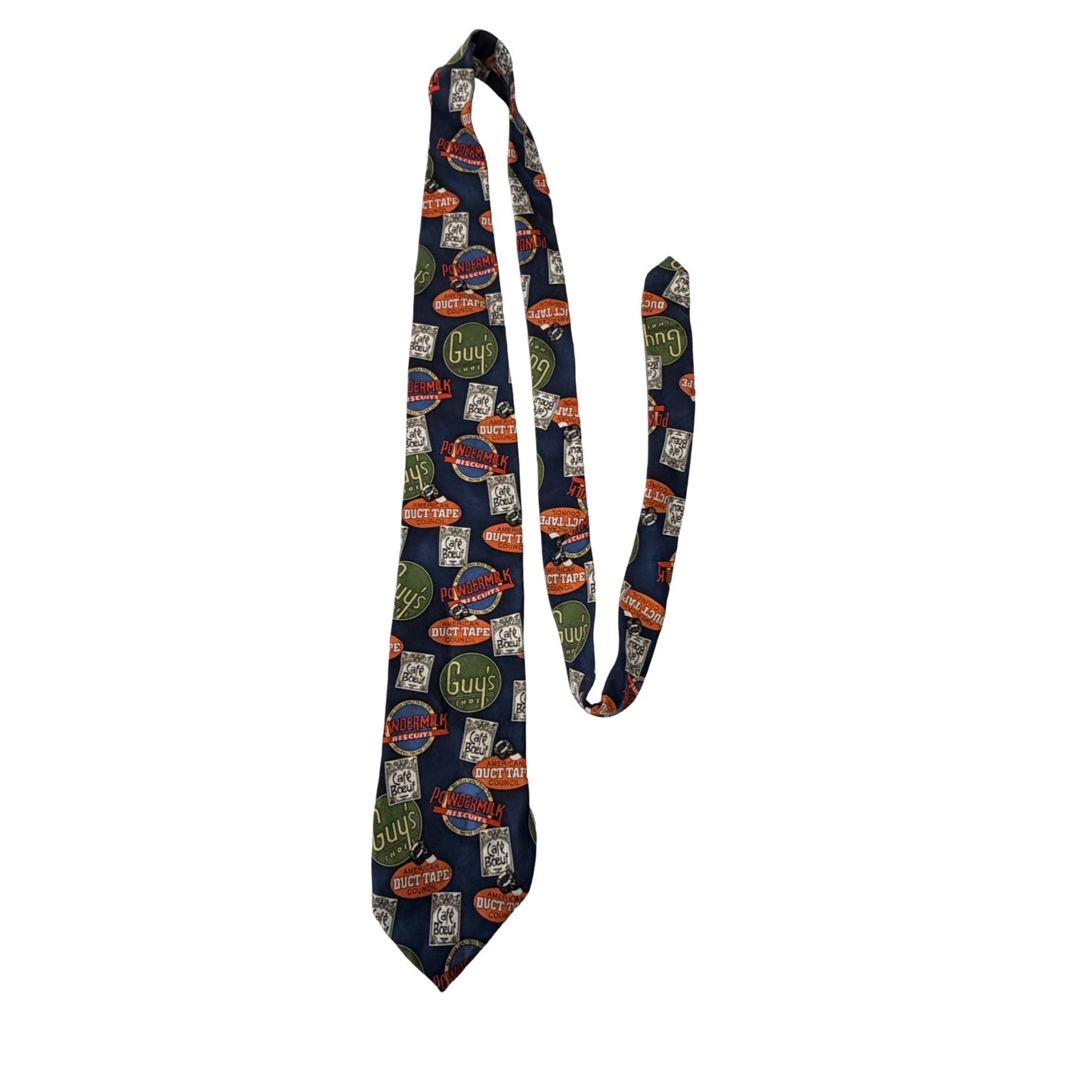 A Prairie Home Companion Exclusive Garrison Keillor Powdermilk Biscuits Novelty Necktie