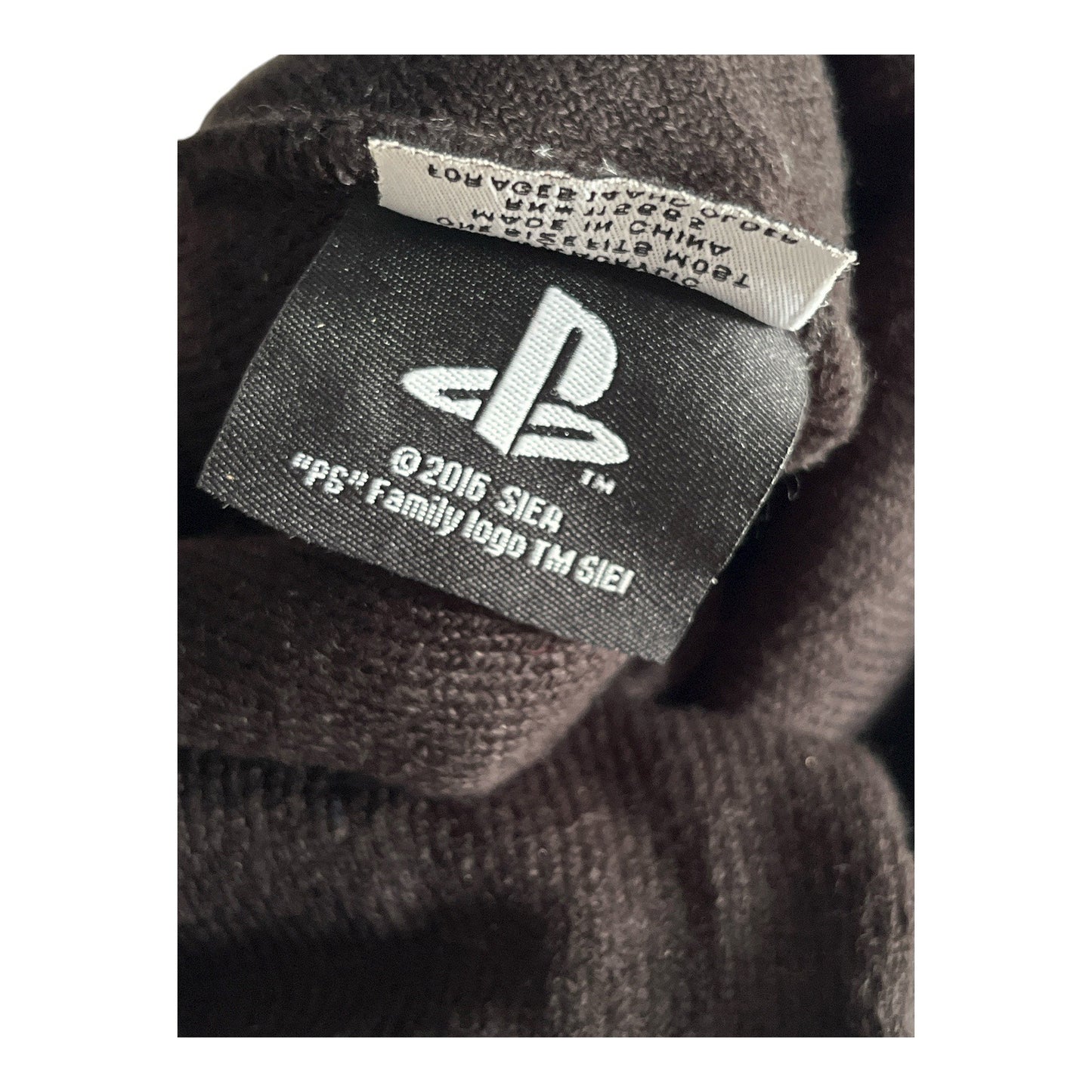 PlayStation Beanie Hat Black White Logo Symbols Pom Winter Cap 2016