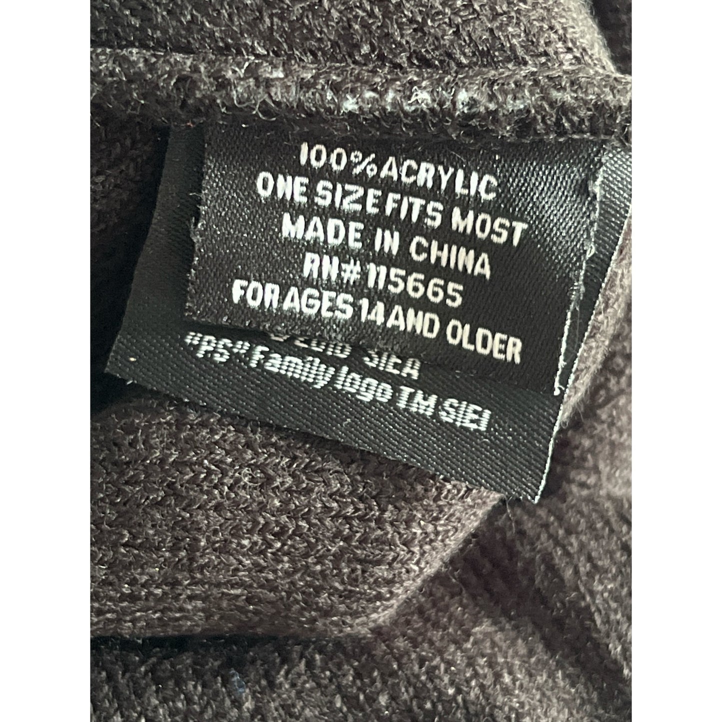 PlayStation Beanie Hat Black White Logo Symbols Pom Winter Cap 2016