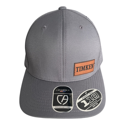 Timken CapAmerica Flexfit 110 Gray Snapback Hat OSFM