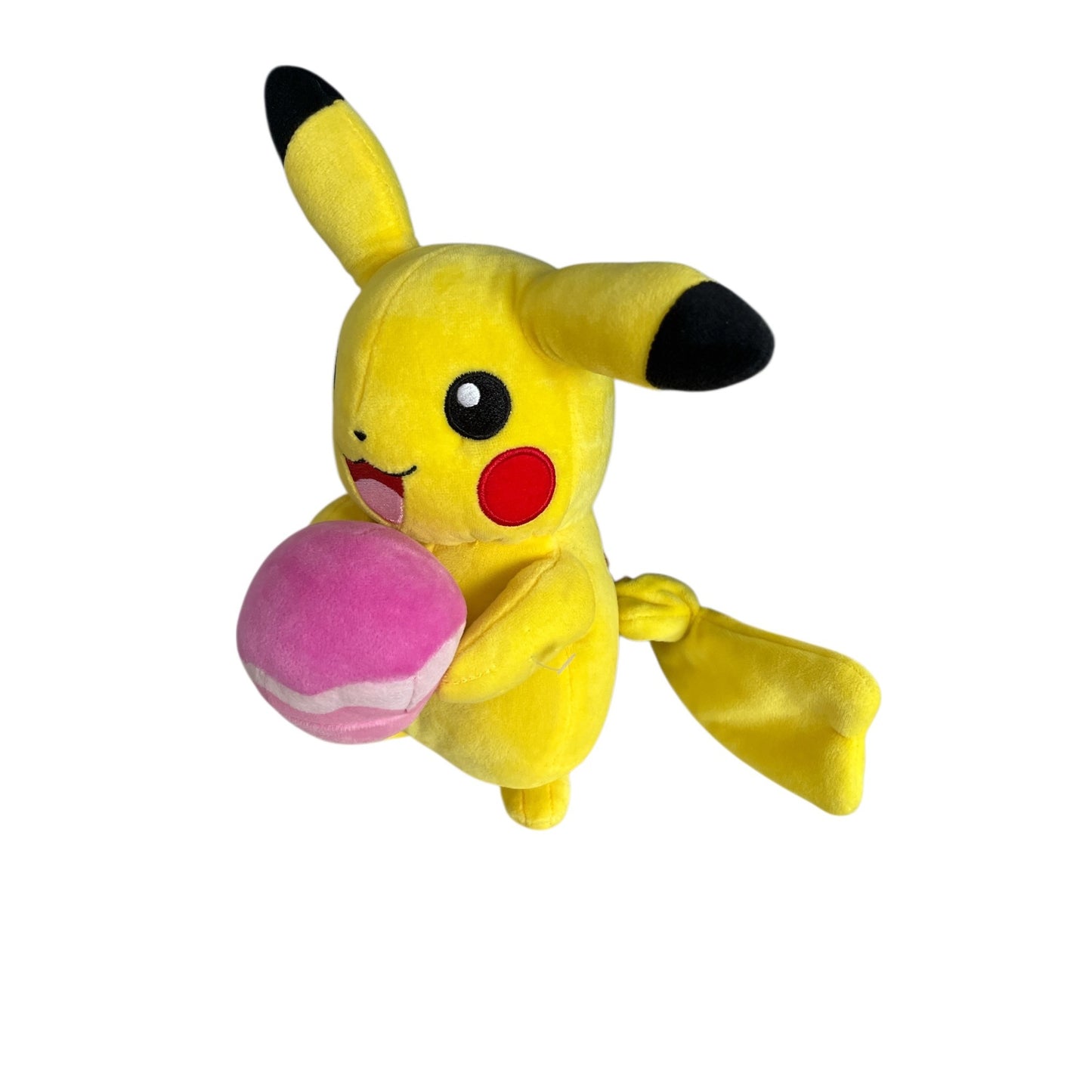 Pokémon Pikachu Plush Holding Pink Macaron Nintendo 2021