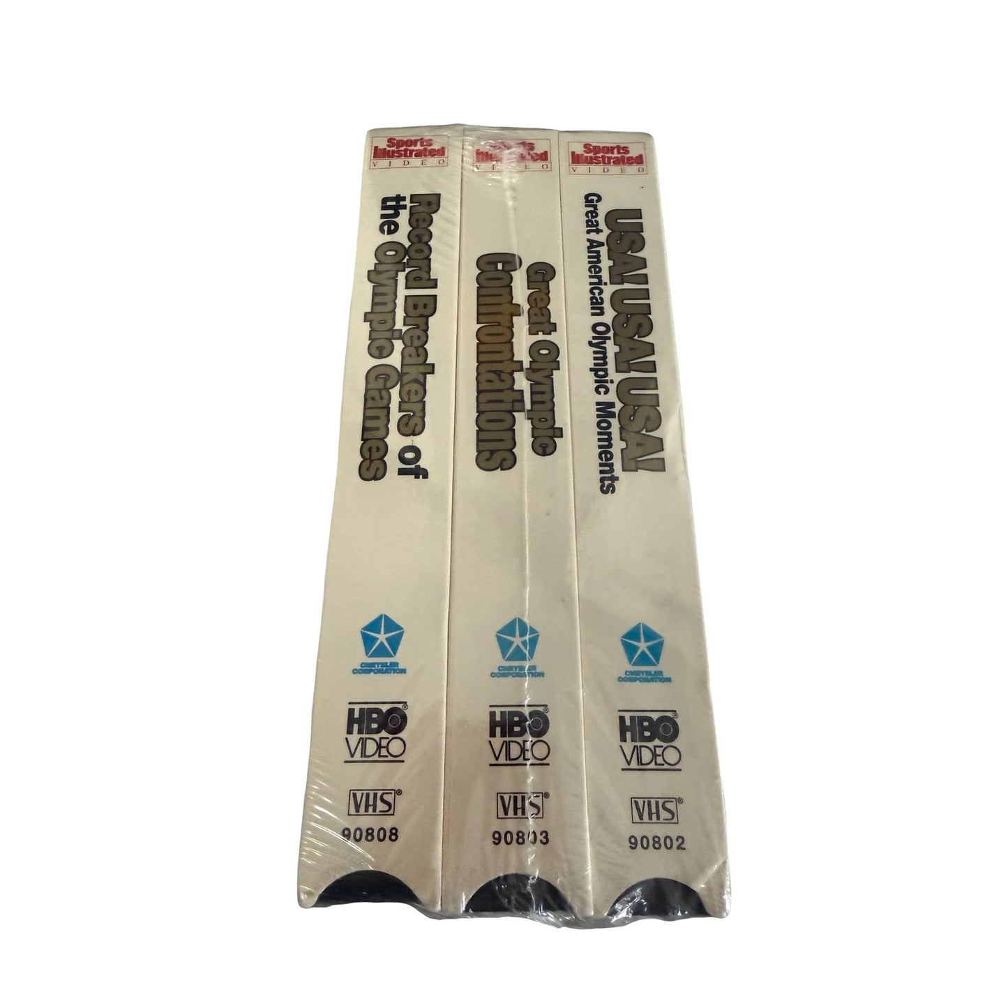 Vintage Sports Illustrated Olympic VHS Collection Set of 3 Sealed HBO Video 1992