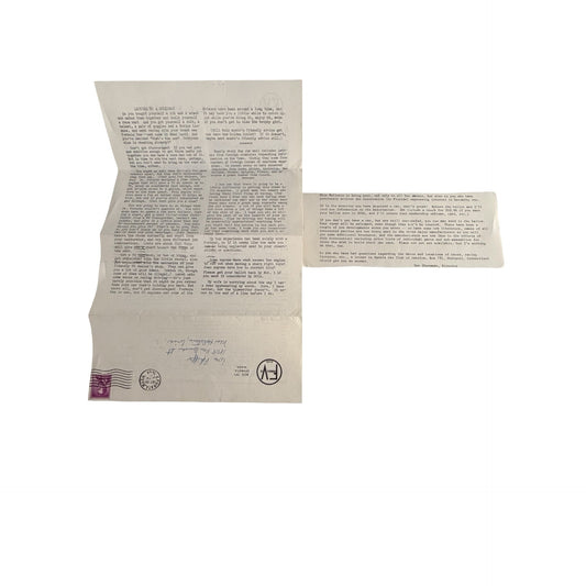 Vintage 1964 Formula Vee Association Bulletin No. 1 Newsletter Mailing Ephemera Racing SCCA