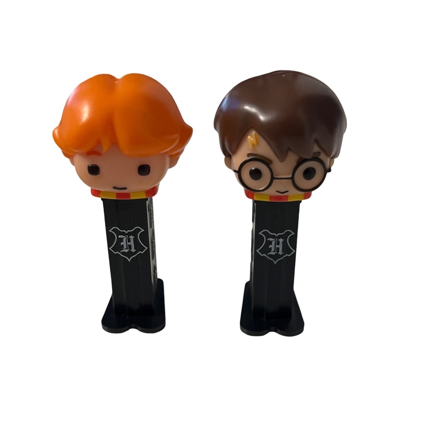 Harry Potter & Ron Weasley PEZ Dispenser Set Hogwarts Candy Dispensers