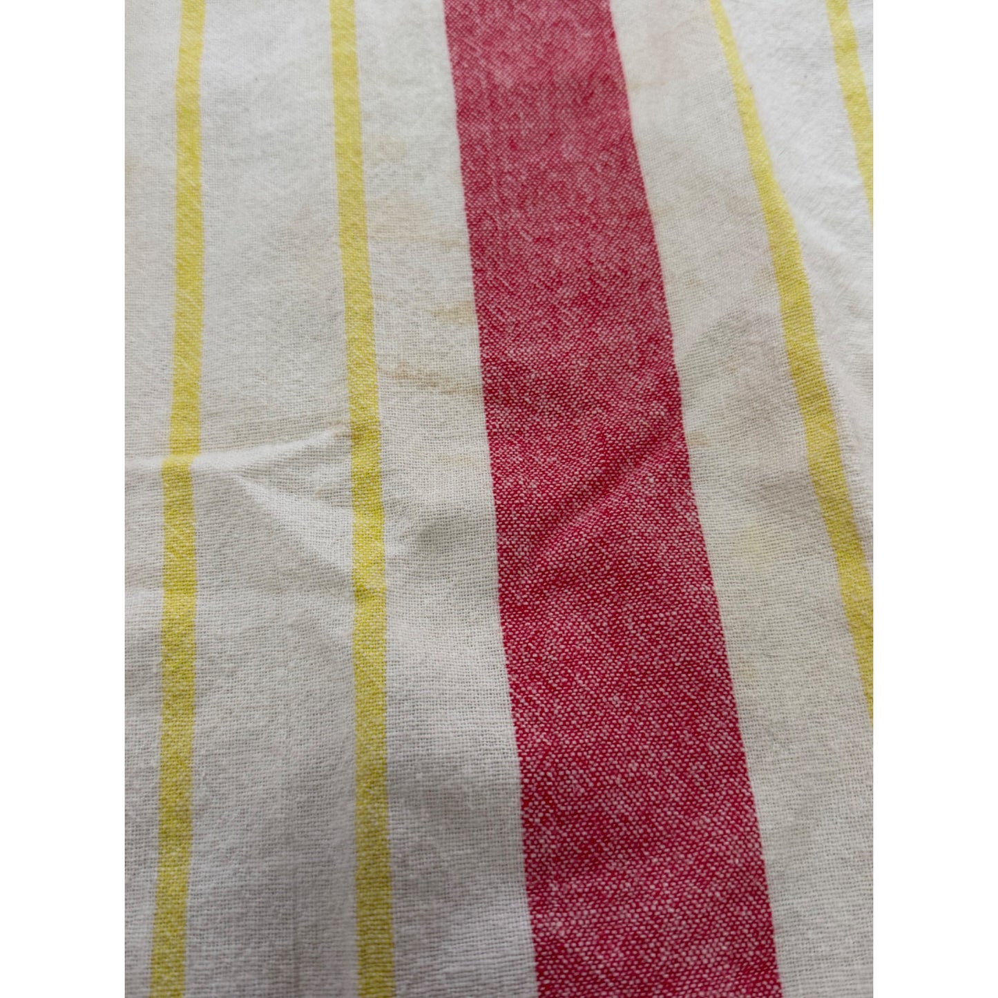 Vintage Cannon Cotton Kitchen Towels Set of 3 Striped Dish Towels USA Made 20x14