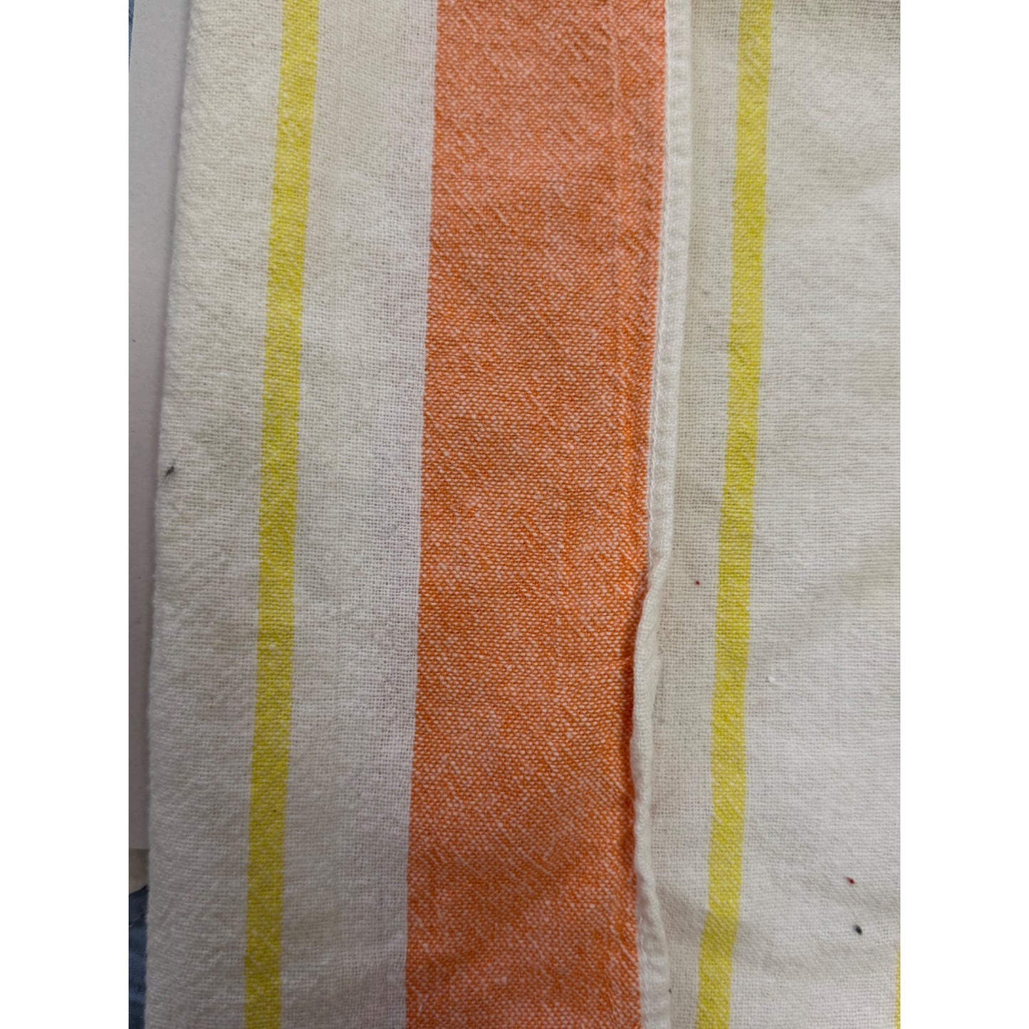 Vintage Cannon Cotton Kitchen Towels Set of 3 Striped Dish Towels USA Made 20x14