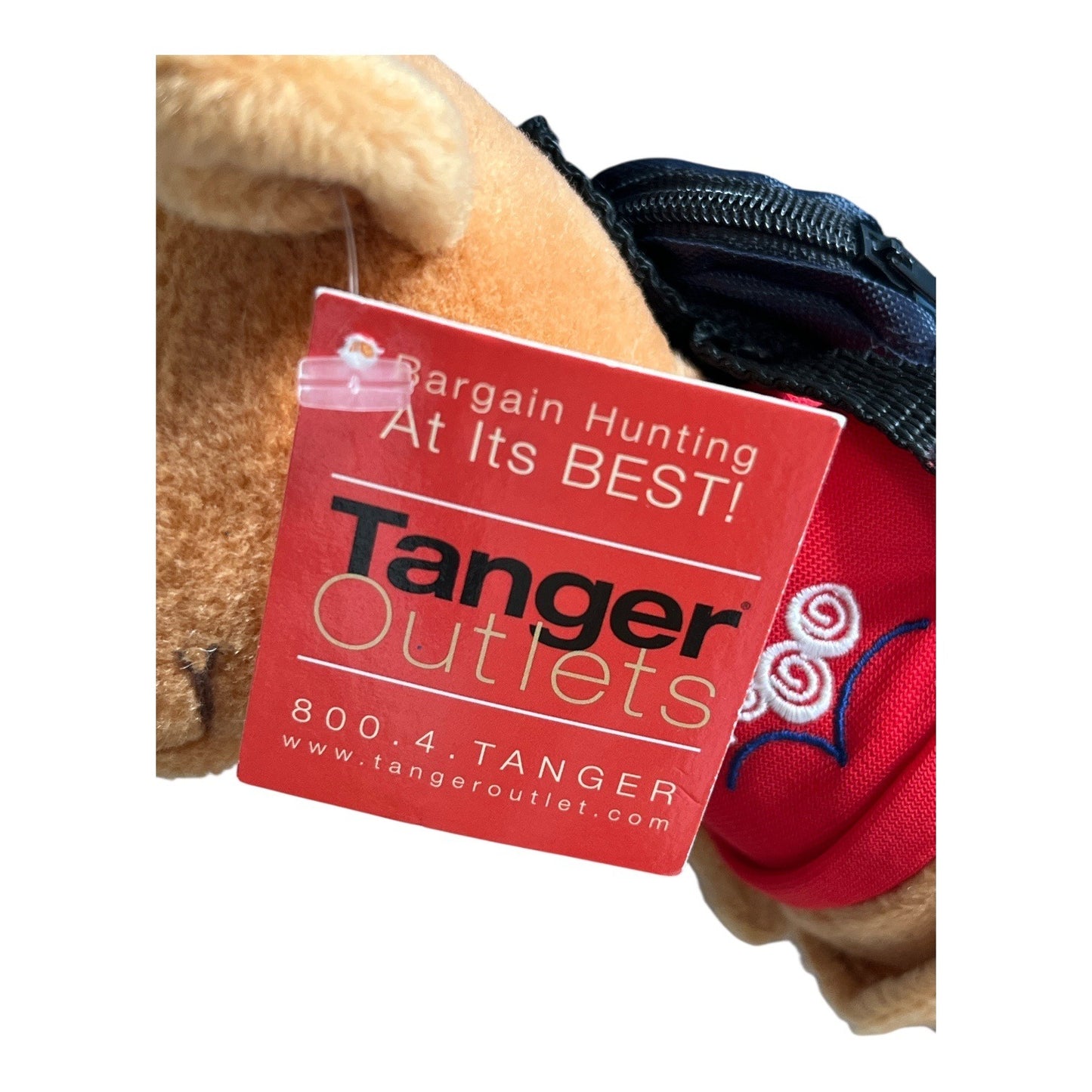 Tanger Outlets Kangaroo Plush Mascot With Backpack 9.5 Inch Stuffed Animal