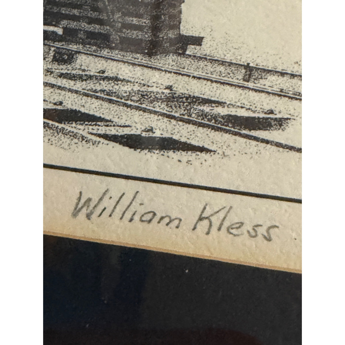 William Kless Train Trio Framed Steam Locomotive Railroad Art 20x10