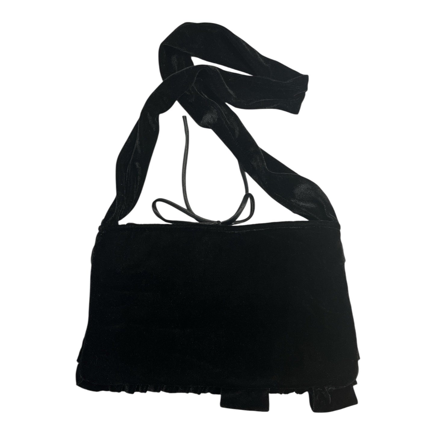 Miss Rose Sister Violet Black Velvet Purse | Rosette Evening Bag by Robyn Story Designs | NWT