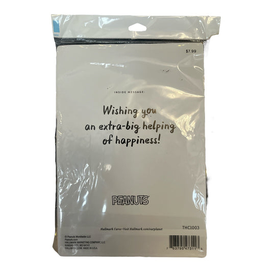 2 Packs Hallmark Thanksgiving Cards – Peanuts Snoopy & Turkey Designs – 10 & 6 Cards – New in Package
