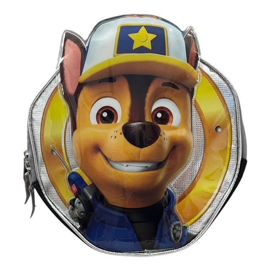 PAW Patrol Chase 3D Molded Insulated Lunch Bag 10" Kids Character Cooler Tote