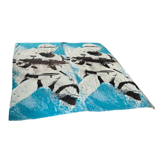Set of 2 Star Wars “Blue Flame Trooper” Beach Towels – Stormtrooper Print – 2016 Disney Licensed