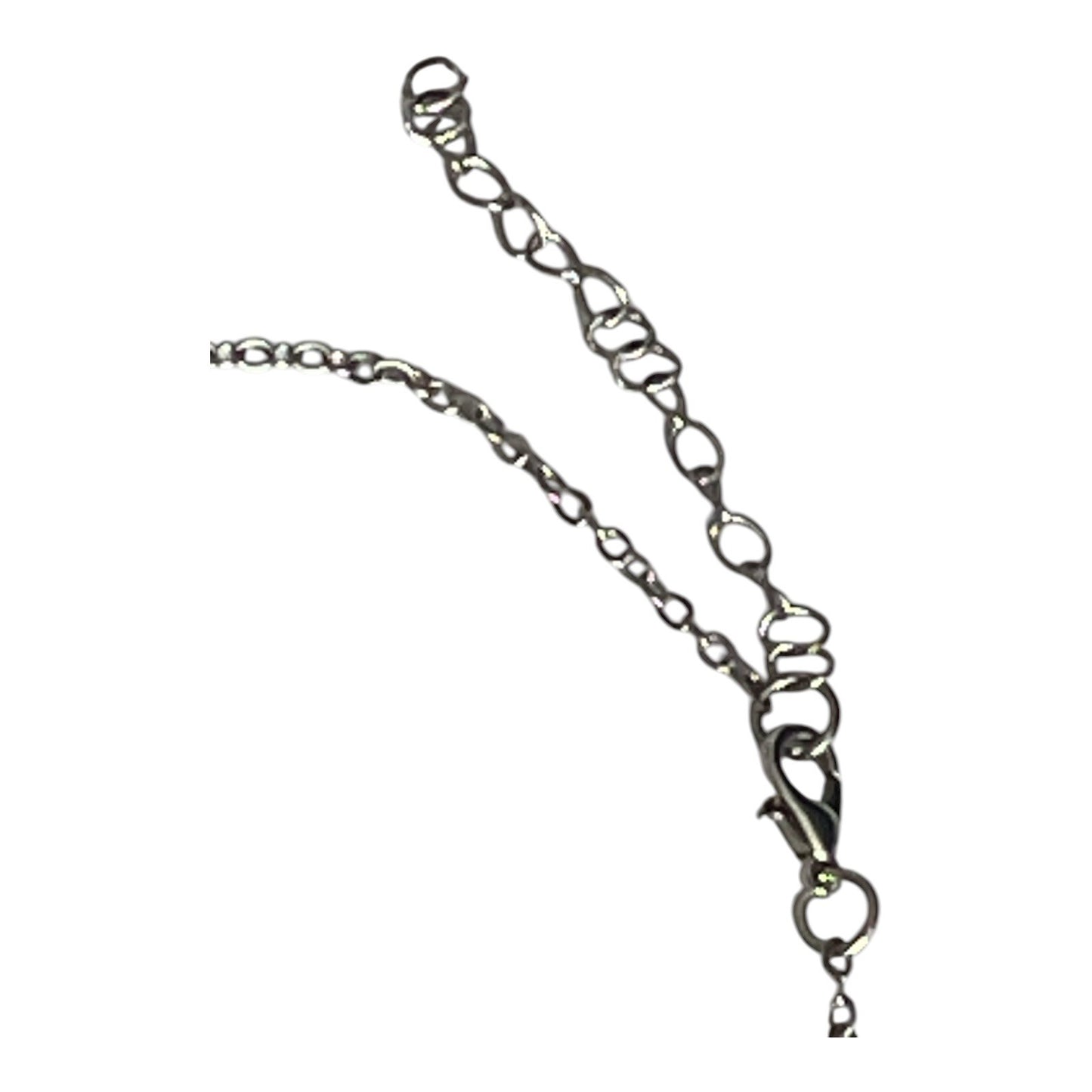 Tree of Life Owl Pendant Necklace with Abalone Shell Inlay & Multicolor Rhinestones