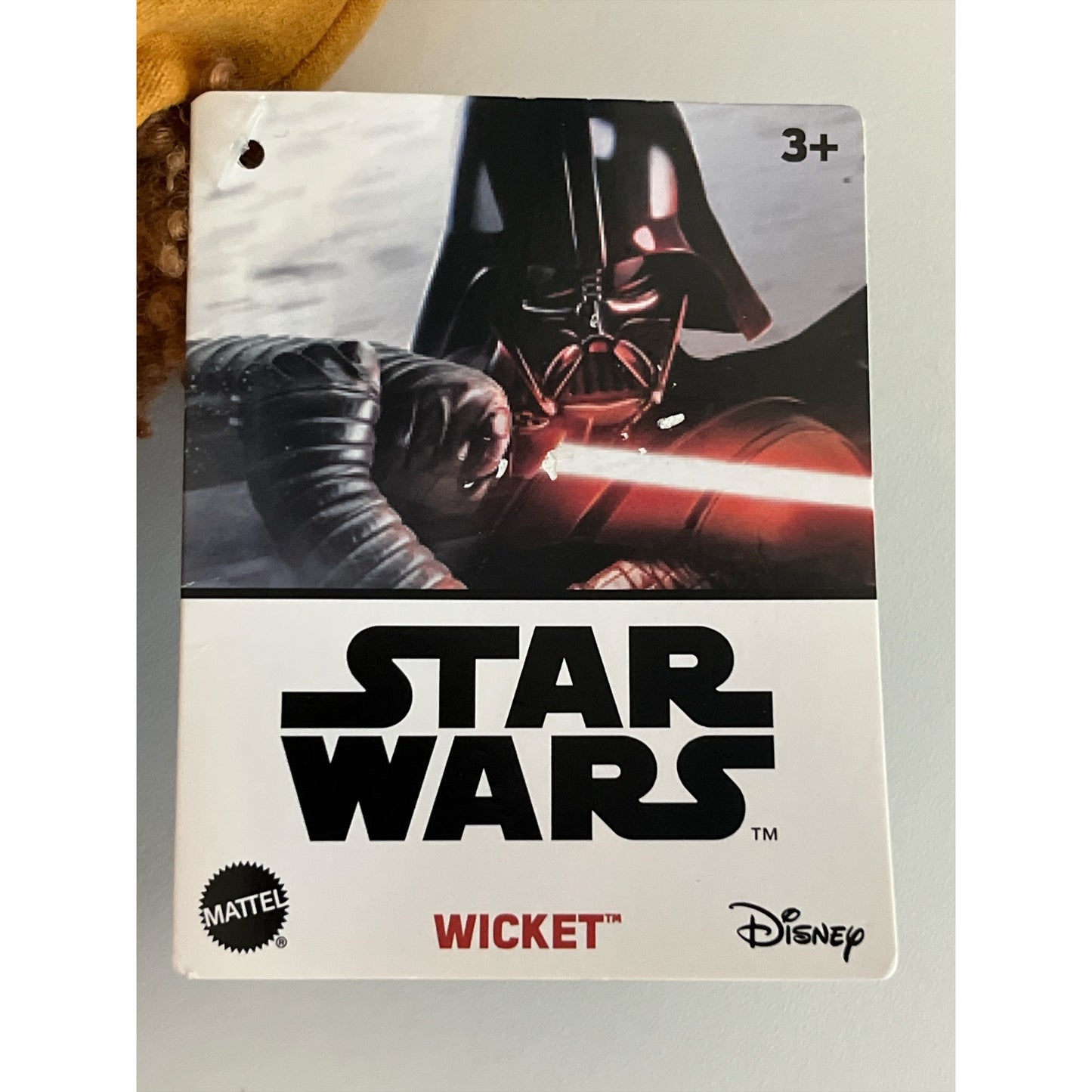 Star Wars Wicket Ewok Plush – Mattel Disney – With Tags – 2021