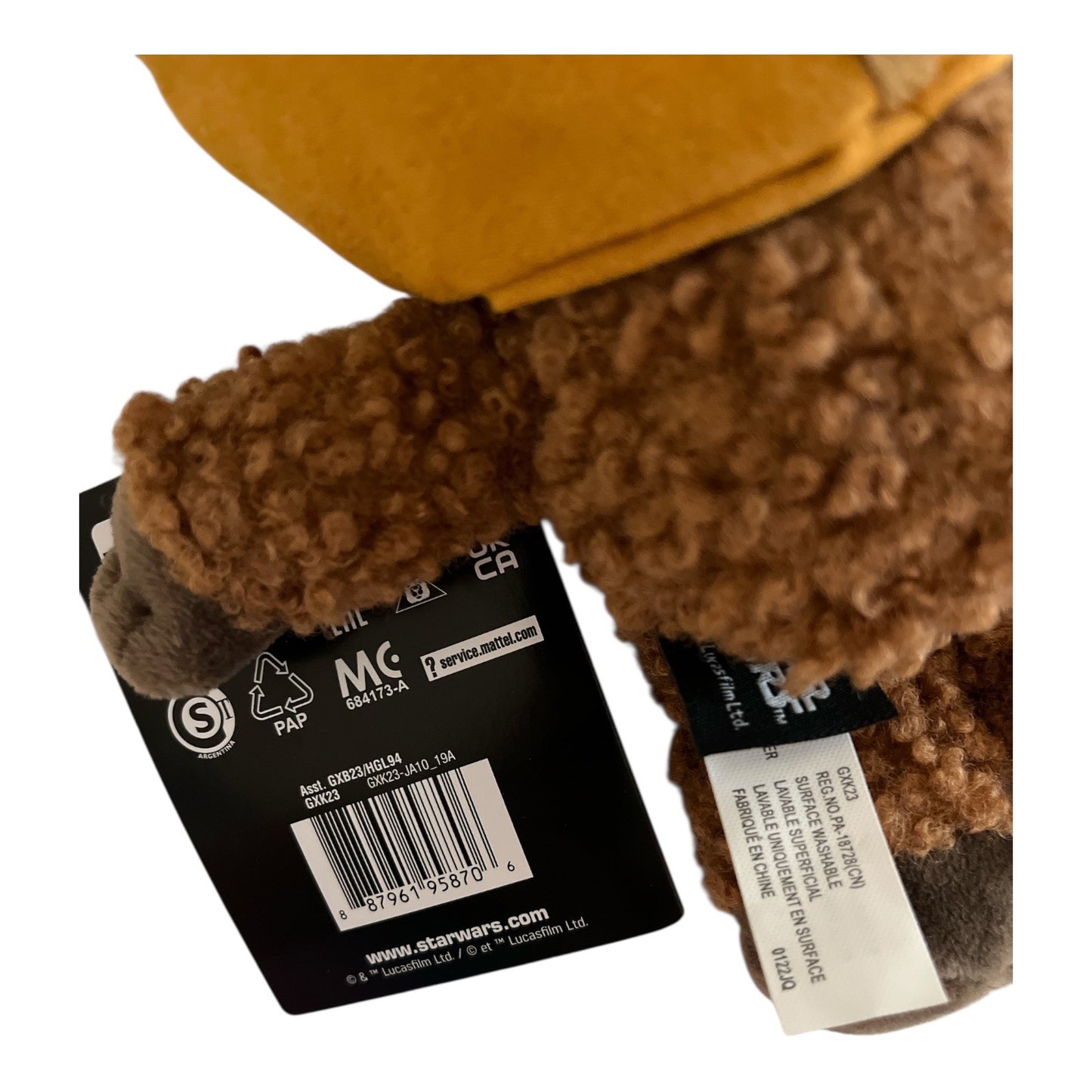 Star Wars Wicket Ewok Plush – Mattel Disney – With Tags – 2021