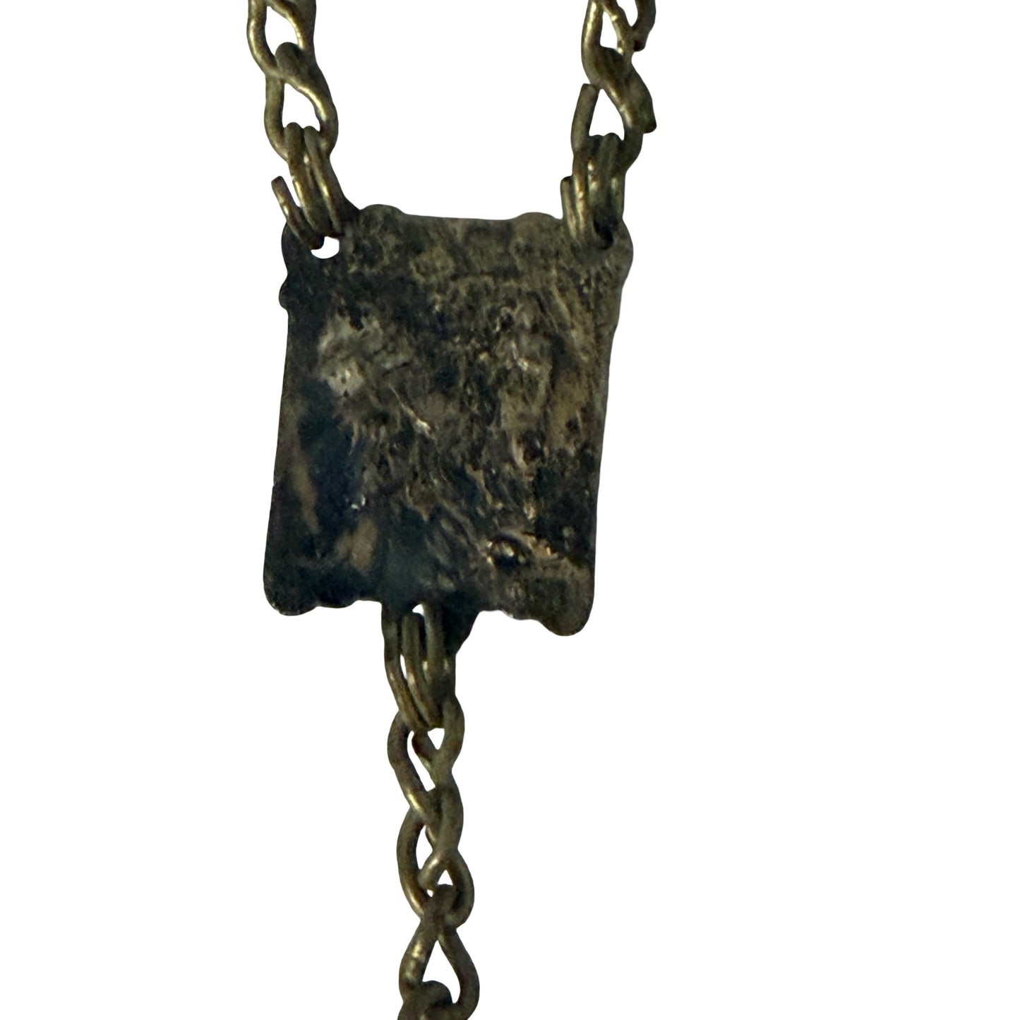 Vintage French Lourdes Wood Rosary Necklace Catholic Crucifix Religious Prayer Beads