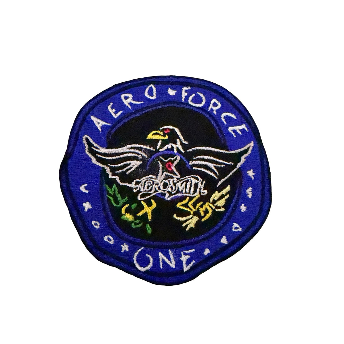 Vintage Aerosmith Aero Force Fan Club Membership Embroidered Patch 3.5 Inch