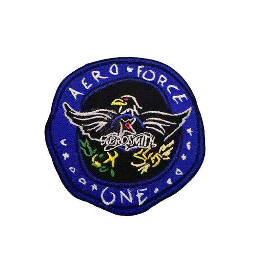 Vintage Aerosmith Aero Force Fan Club Membership Embroidered Patch 3.5 Inch