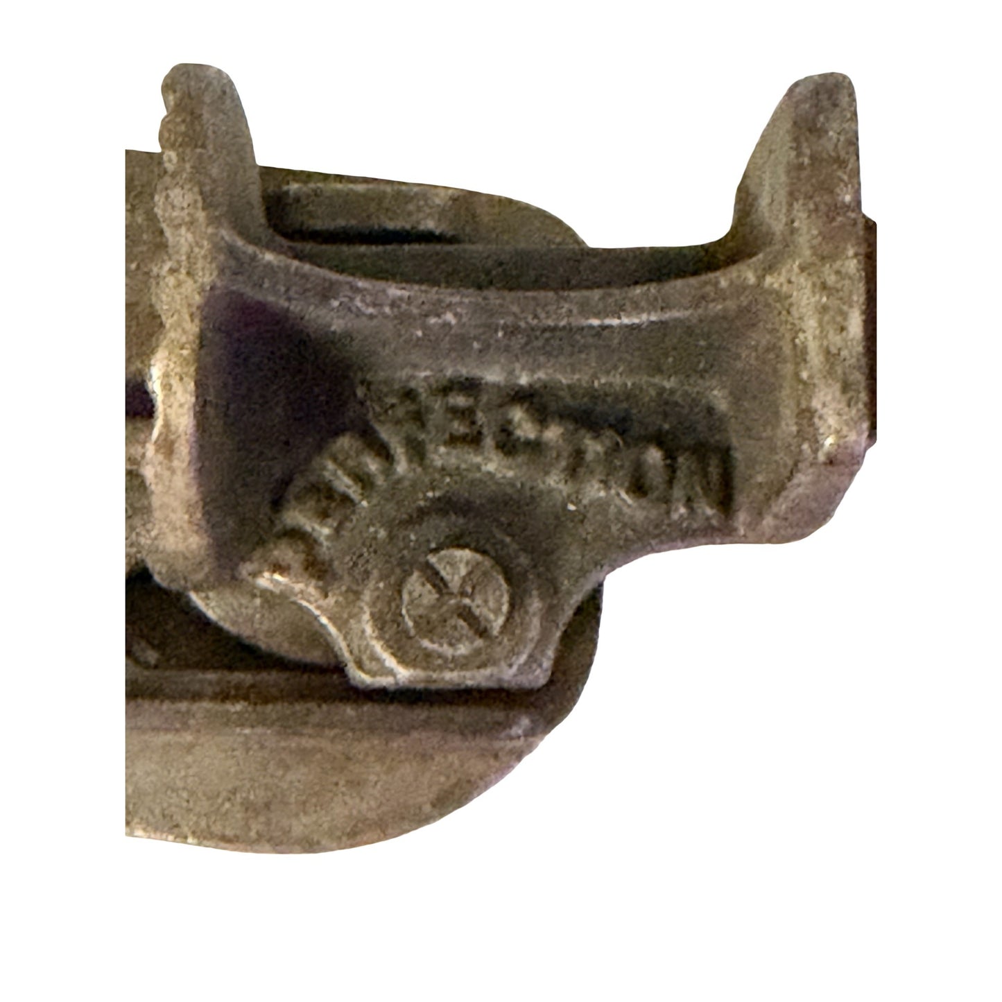 Antique John A. Hurley Inc Bench Mount Cast Iron Clamp Tool Pat Aug 17 1909 Bridgeport CT