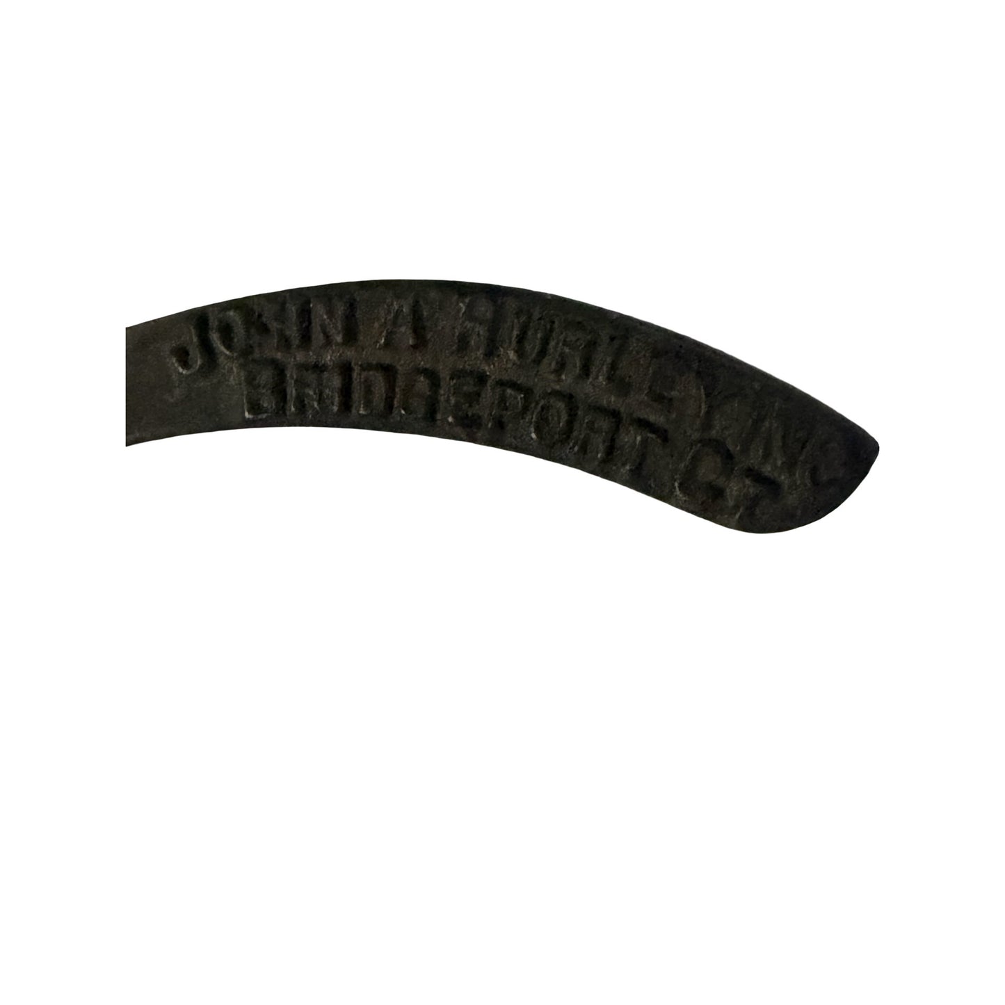 Antique John A. Hurley Inc Bench Mount Cast Iron Clamp Tool Pat Aug 17 1909 Bridgeport CT