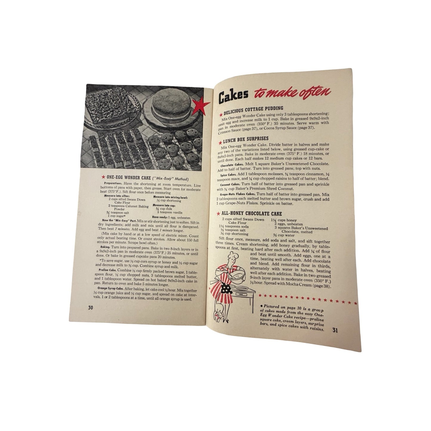 Vintage Recipe Booklet Lot of 3 Mid Century Cookbooks Christmas Recipes Minute Tapioca Ephemera