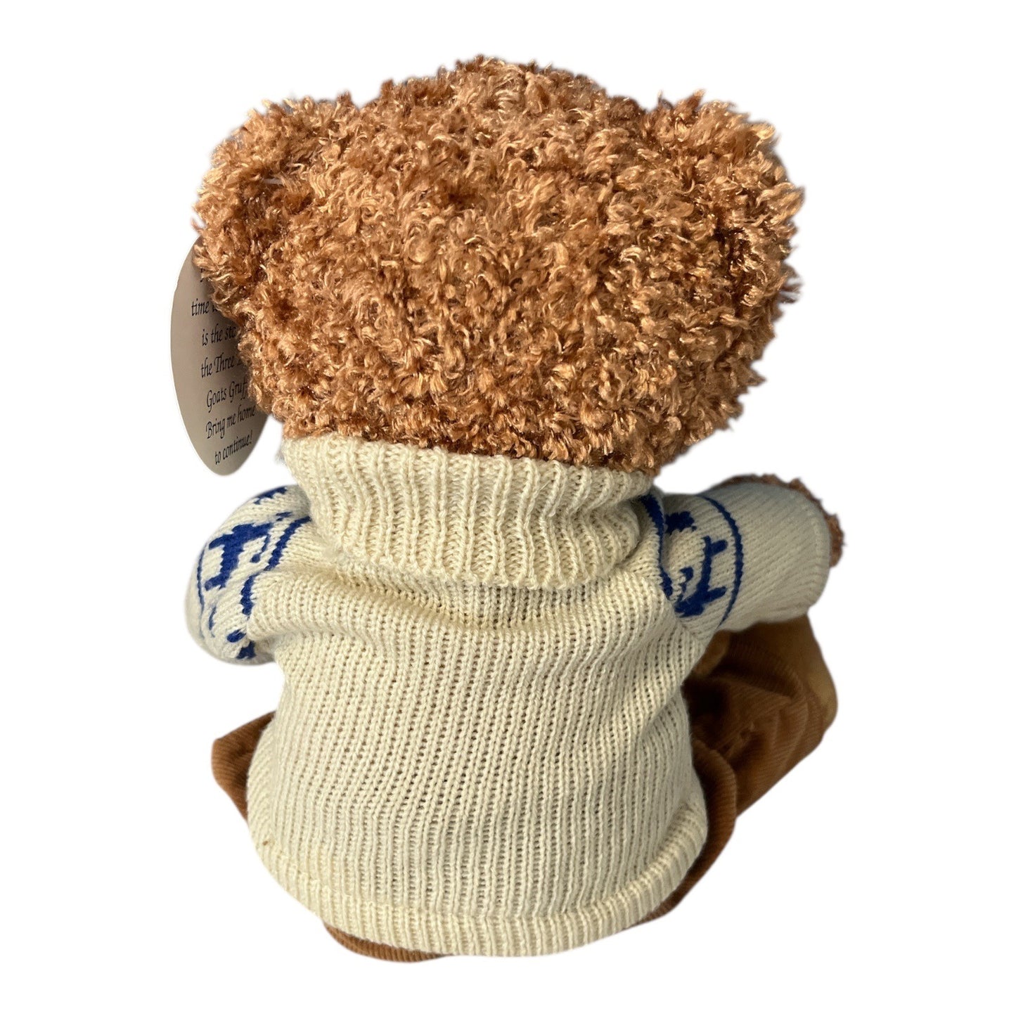 2003 Jiggles & Giggles Talking Storytelling Bear Three Billy Goats Gruff Plush NWT