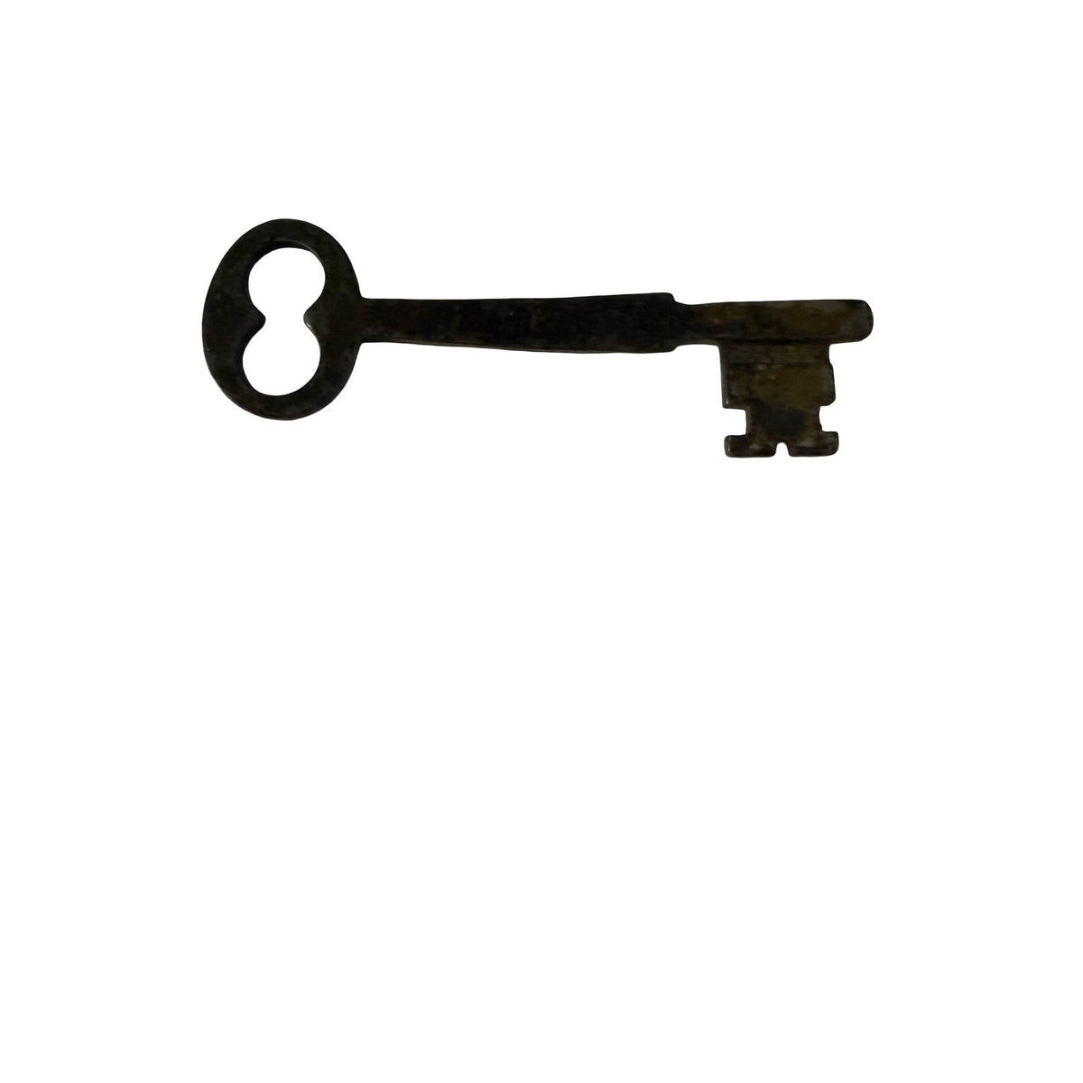 Antique M W & Co Skeleton Key Mallory Wheeler New Haven Connecticut 2.5 Inch