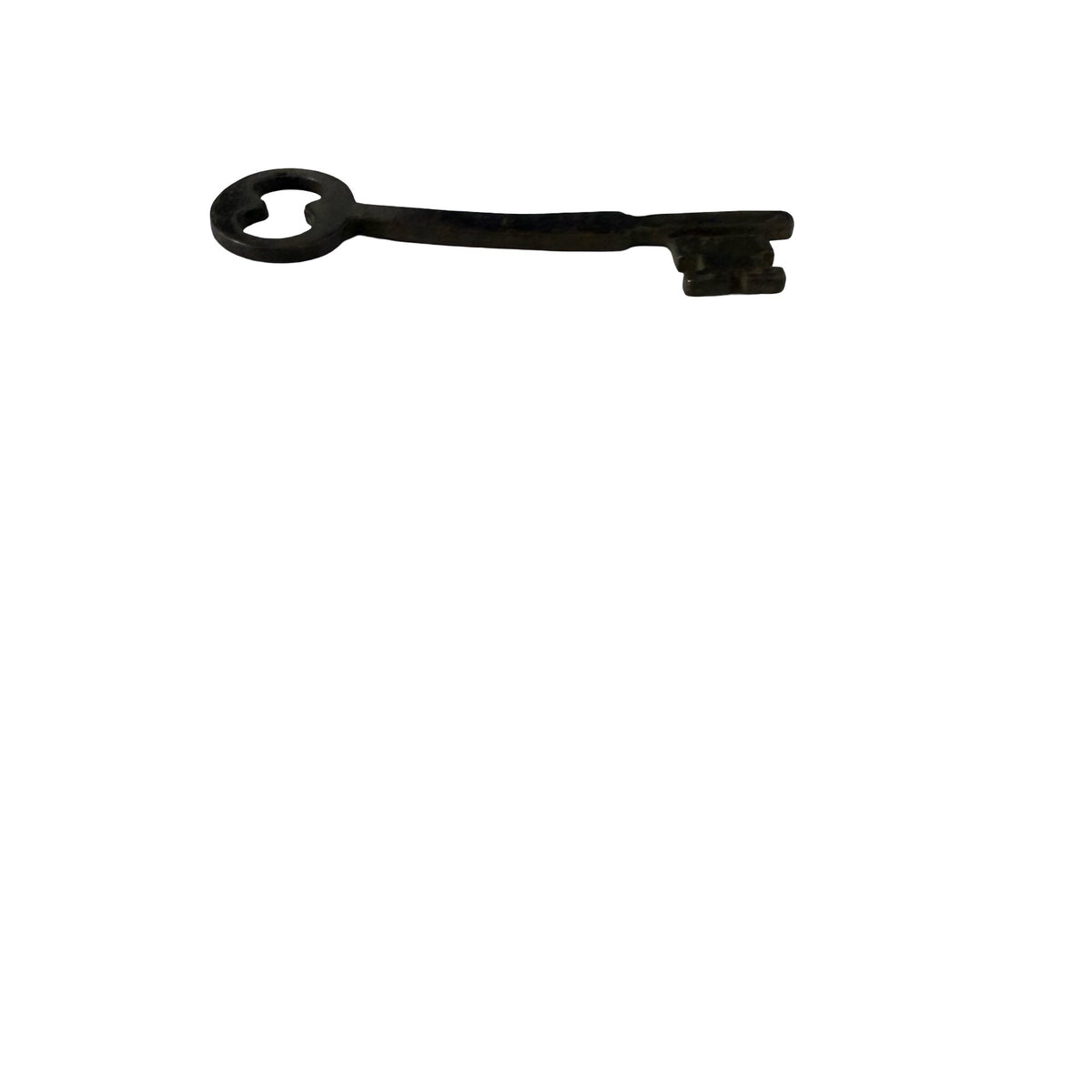 Antique M W & Co Skeleton Key Mallory Wheeler New Haven Connecticut 2.5 Inch