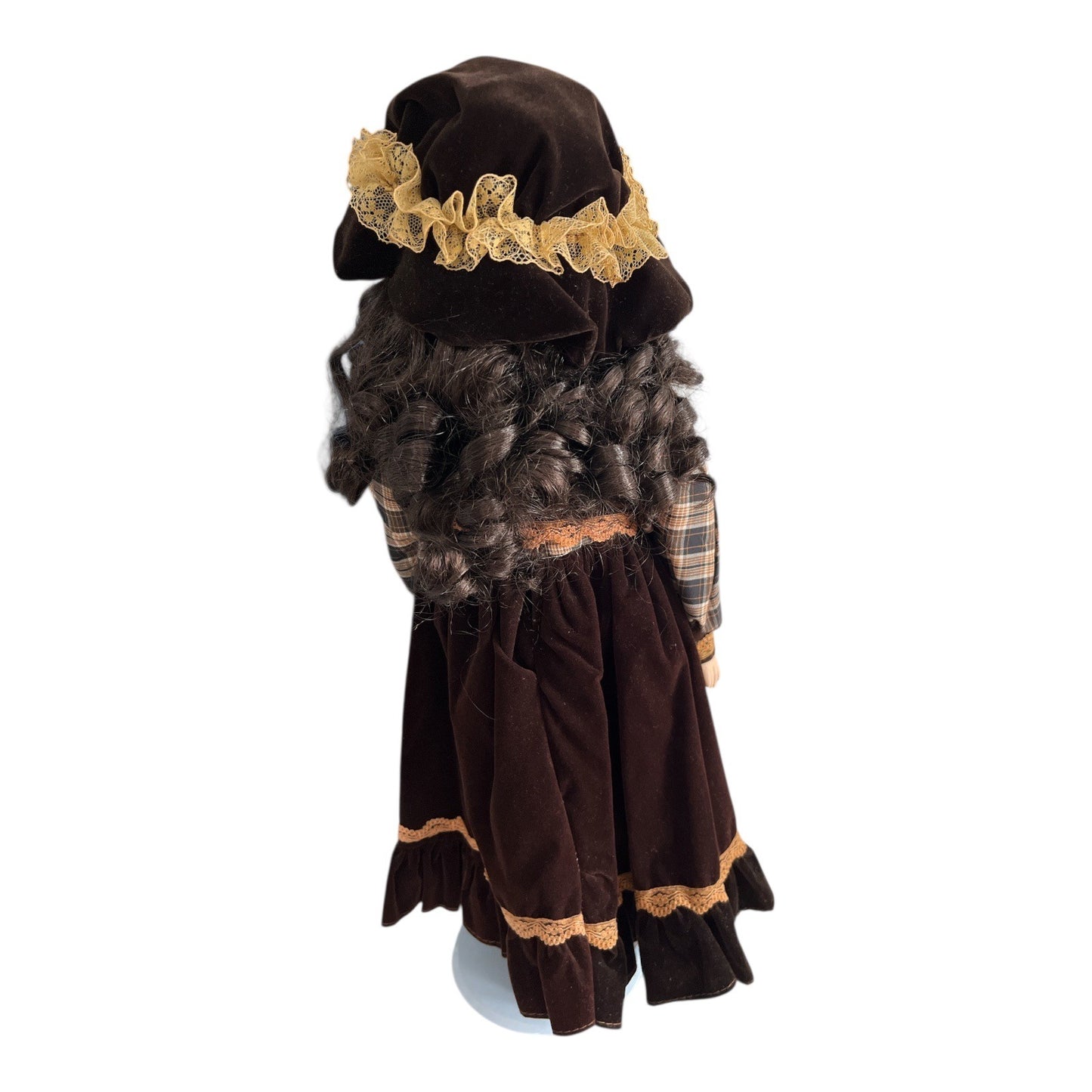 Knightsbridge Collection Porcelain Doll by J. Steventon Ltd with Stand, Box & Certificate