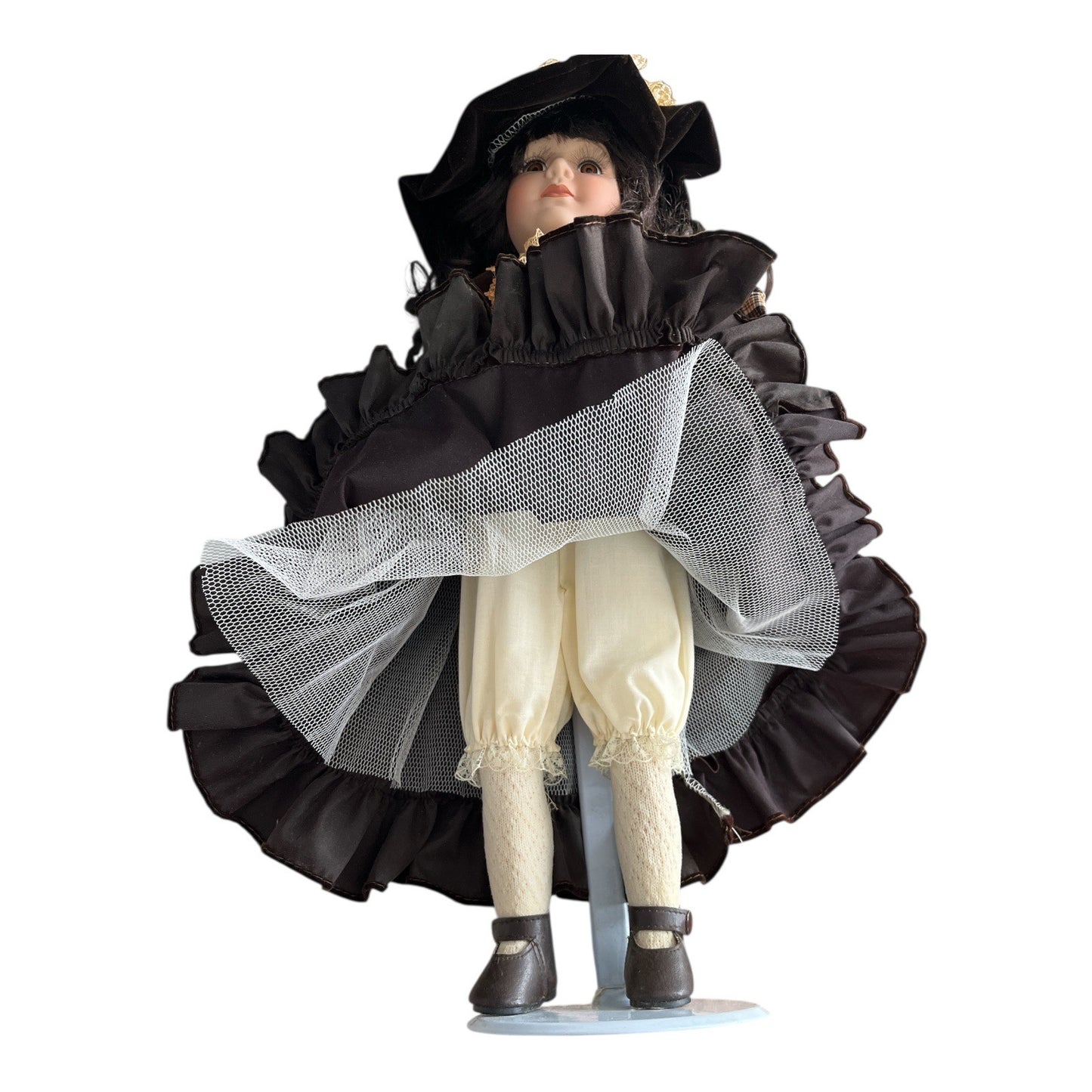 Knightsbridge Collection Porcelain Doll by J. Steventon Ltd with Stand, Box & Certificate