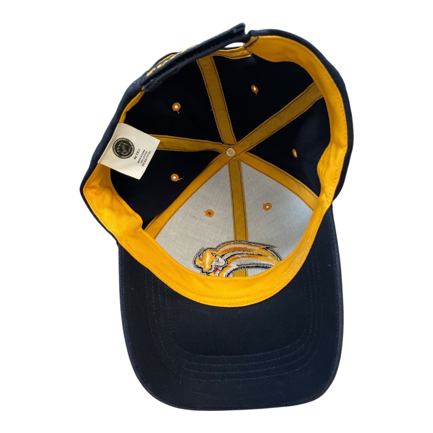 Buffalo Sabres Black & Gold Adjustable Hat