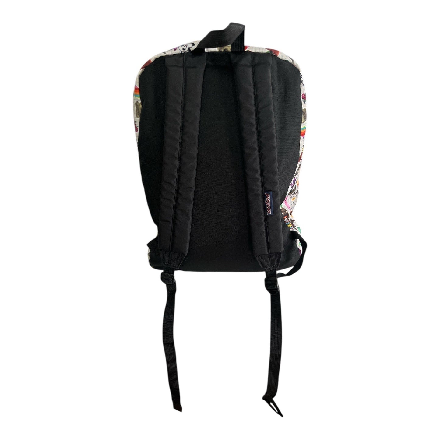 JanSport SuperBreak Backpack – Emoji Sticker Print – 15x13x9x5